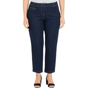 Talbots Signature Flare Trousers Cropped High Rise Pants Women’s Size 12     W